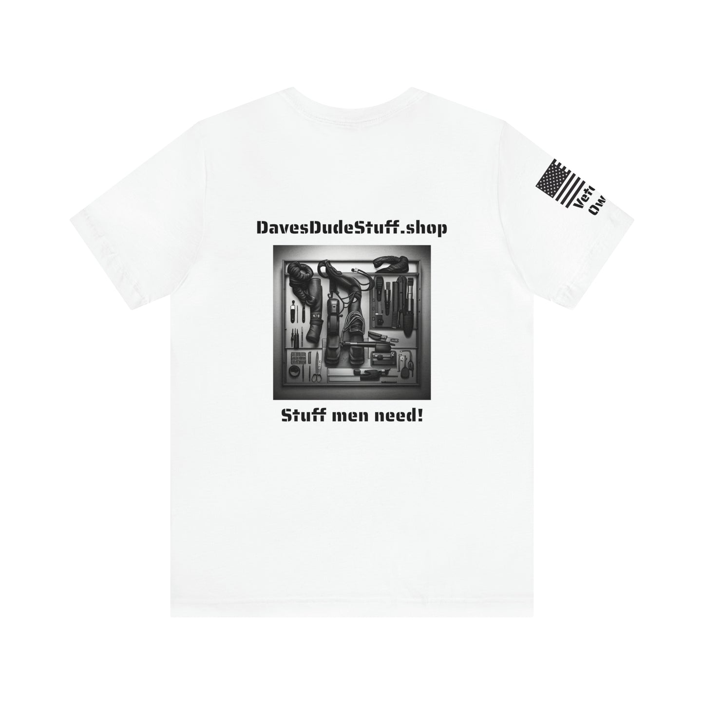 Dave's Dude Stuff-Unisex Jersey Short Sleeve Tee